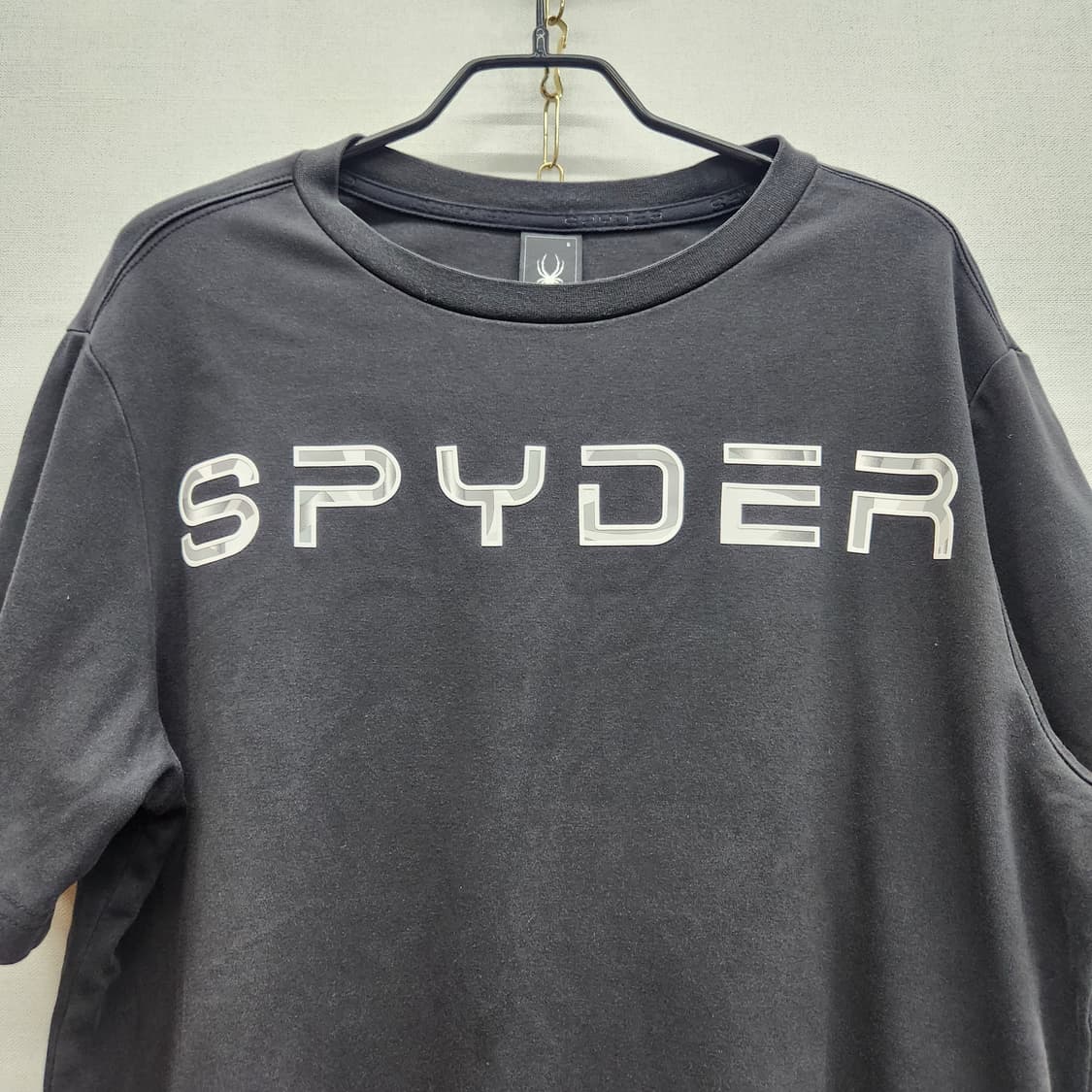 스파이더 빅로고 레터링 기능성 반팔티 S(M) 상품이미지2