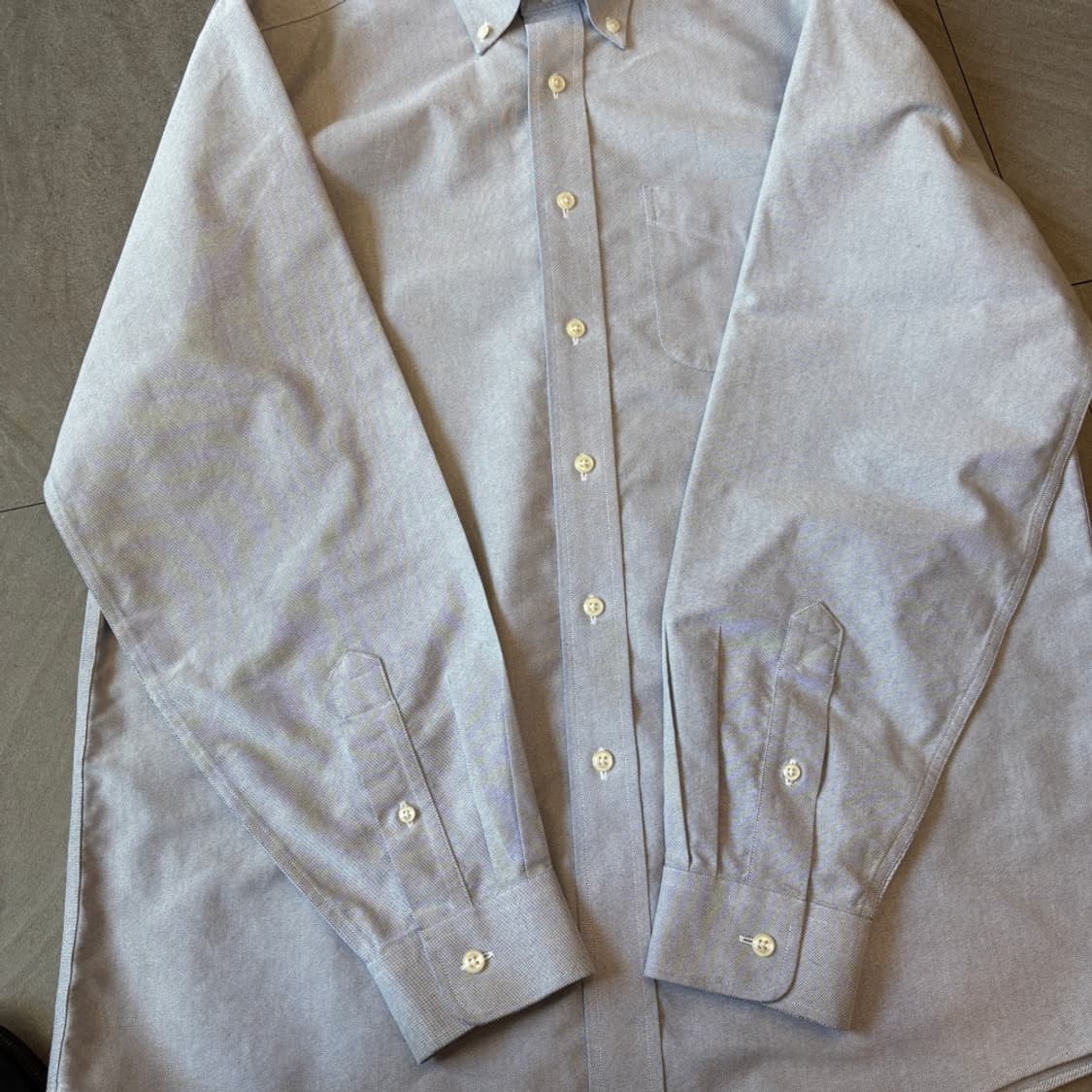 L.L.bean 엘엘빈 그레이 코튼 셔츠  상품이미지8