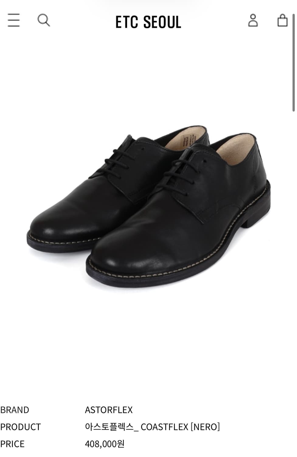 (구매)아스토플렉스 코스트플렉스 39(255) 상품이미지1