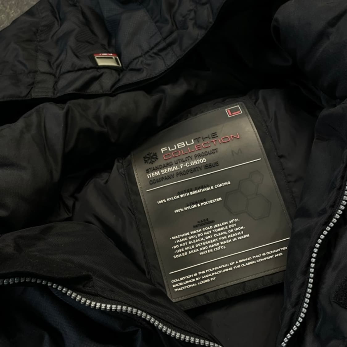 100 후부 올드스쿨 패딩  상품이미지4