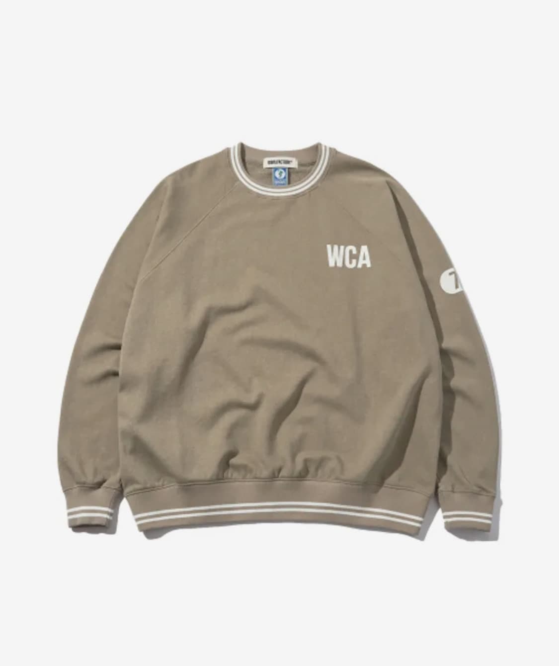 [새상품]DA x OAM Stripe Ribbed Sweatshirt 상품이미지2