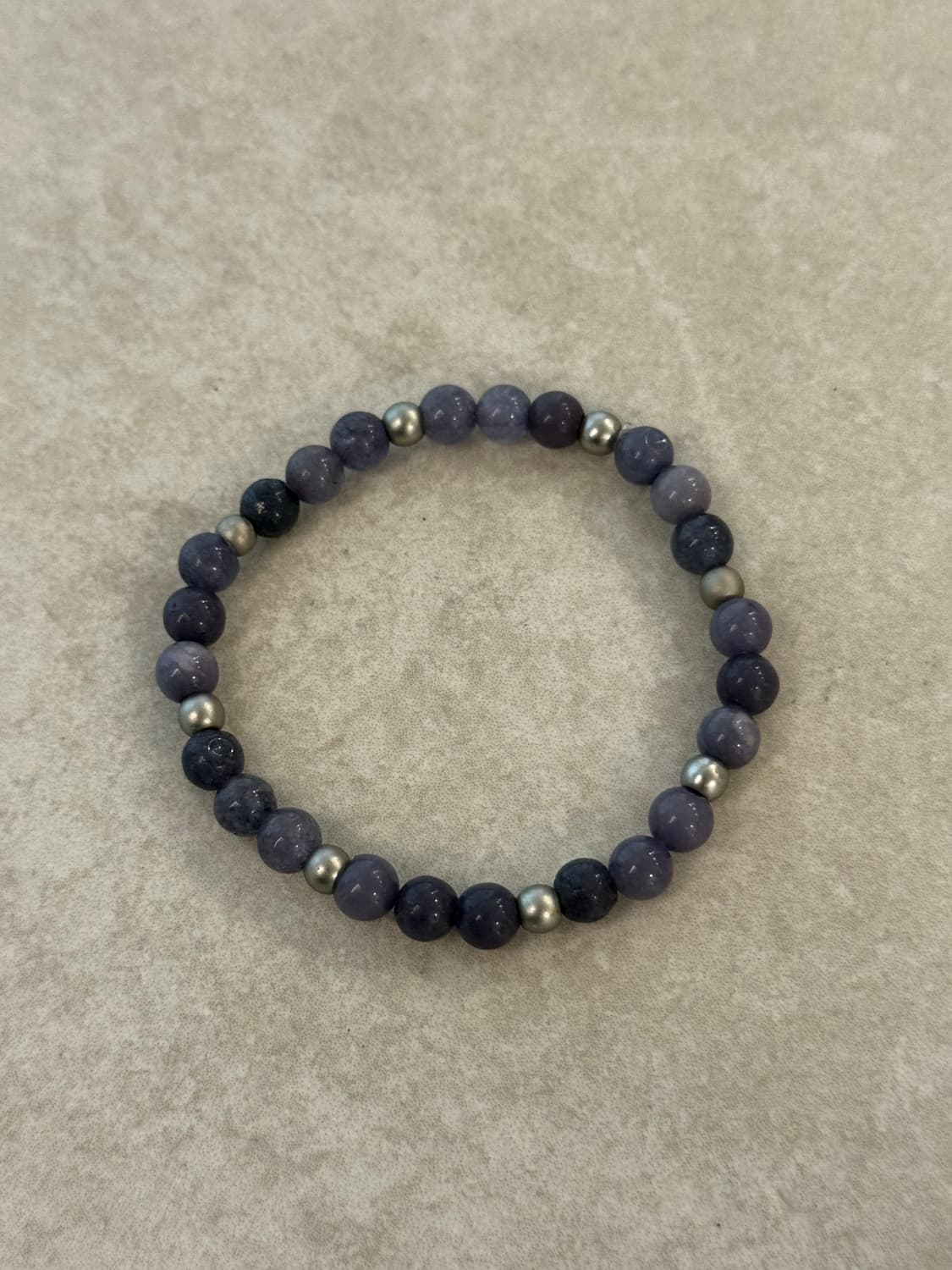 퍼플 오닉스 헤마타이트 팔찌 상품이미지1