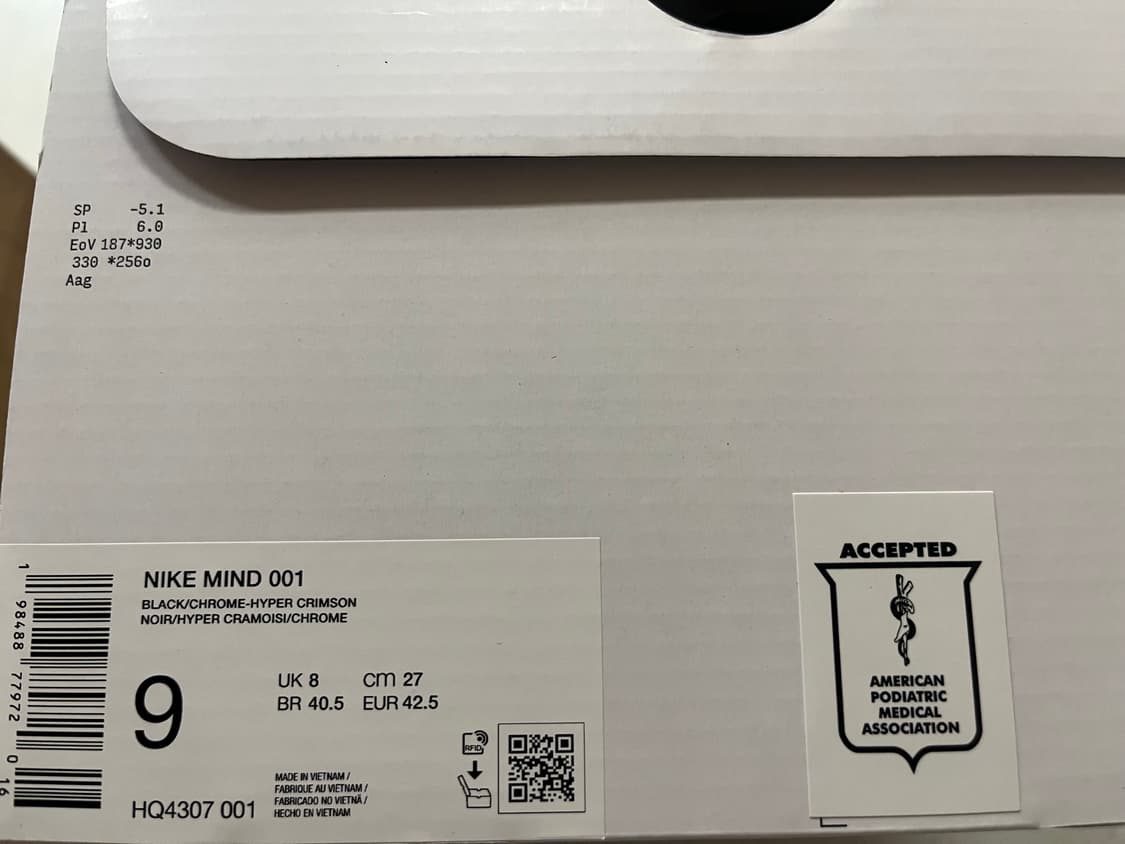(270mm)나이키 마인드 슬리퍼 001 블랙 검정 새제품 팝니다 상품이미지5