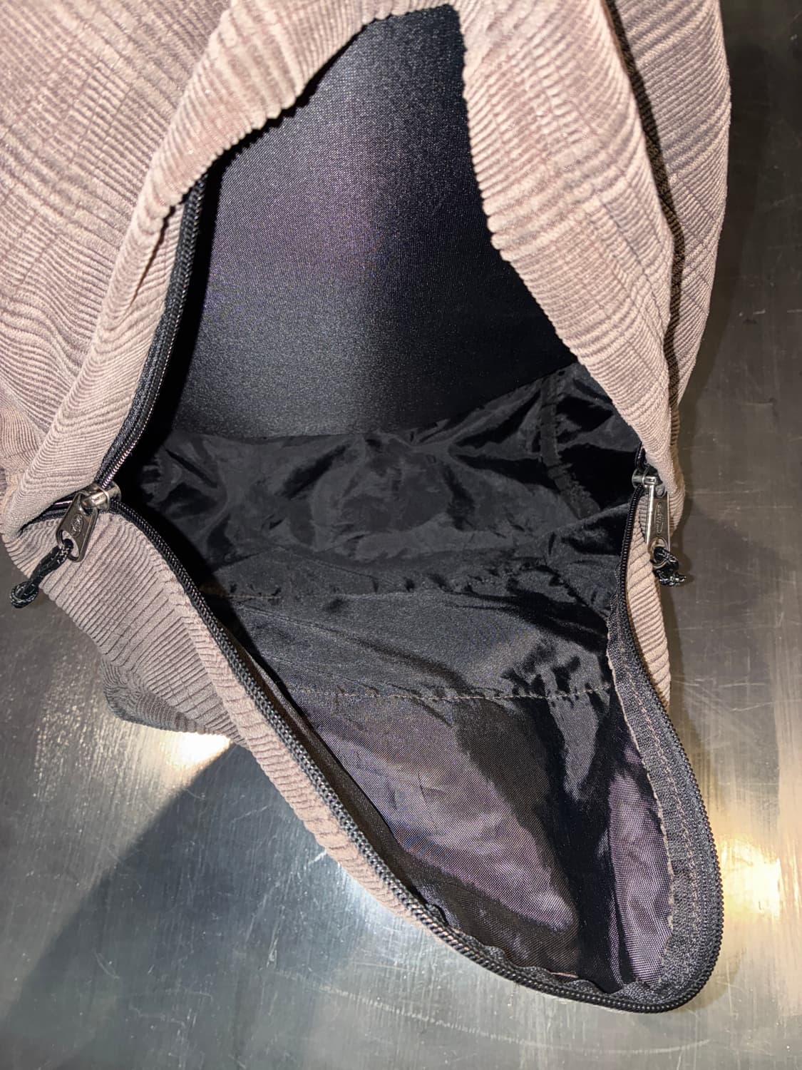 이스트팩 코듀로이 백팩 브라운 모리걸 갸루 상품이미지4