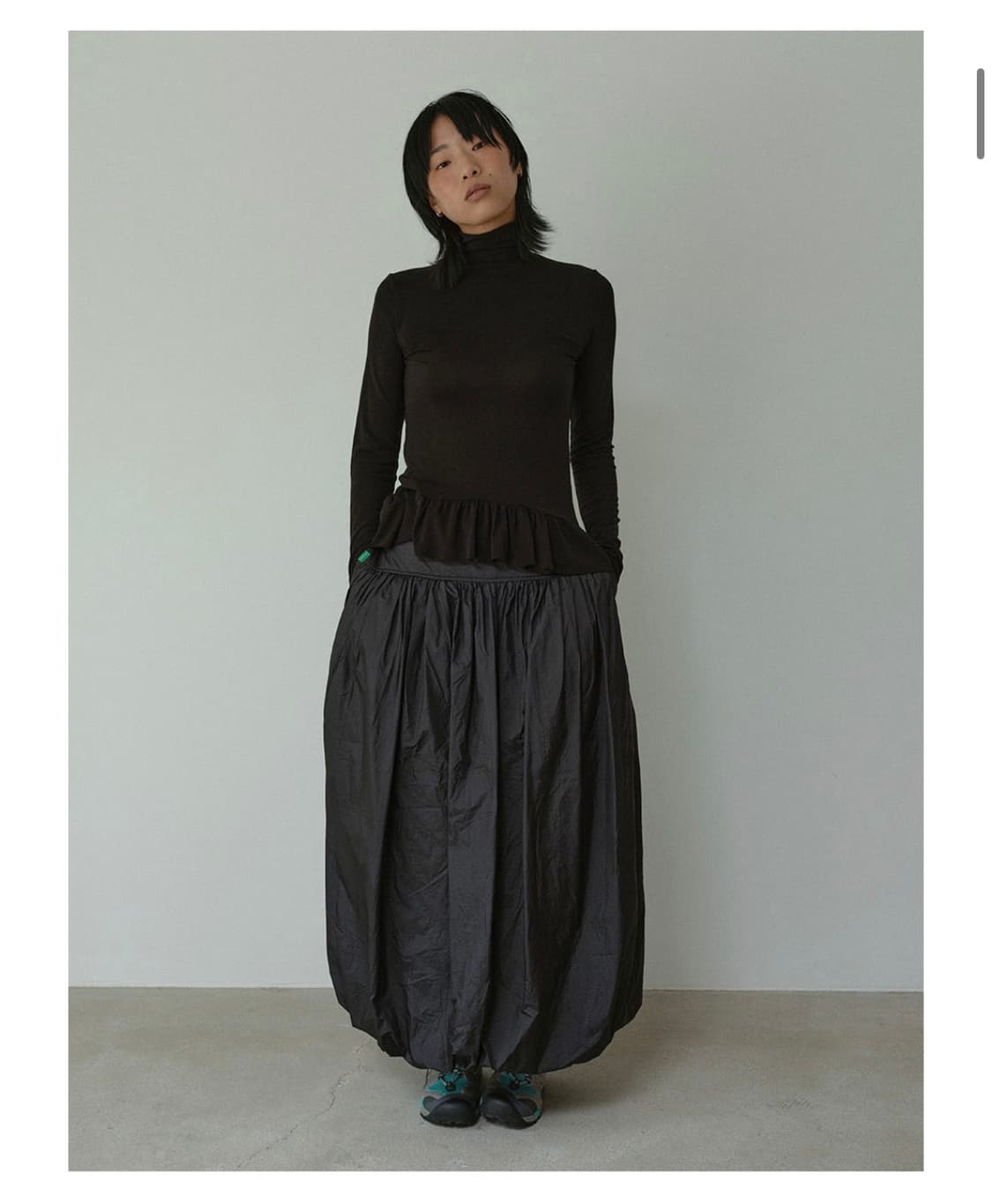 노컨텐츠 리본 벌룬 스커트 S 상품이미지3