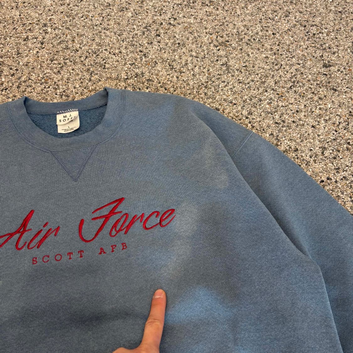 80s MJ soffee made in usa 스웻셔츠 상품이미지5