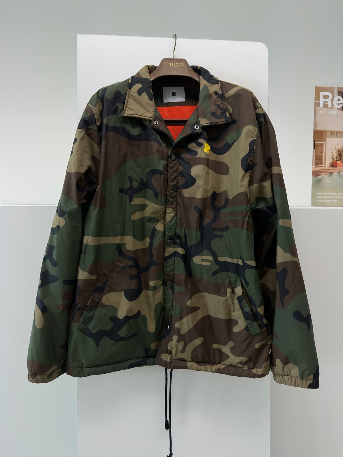 [xl/105]언디핏 카모 코치자켓 상품이미지1