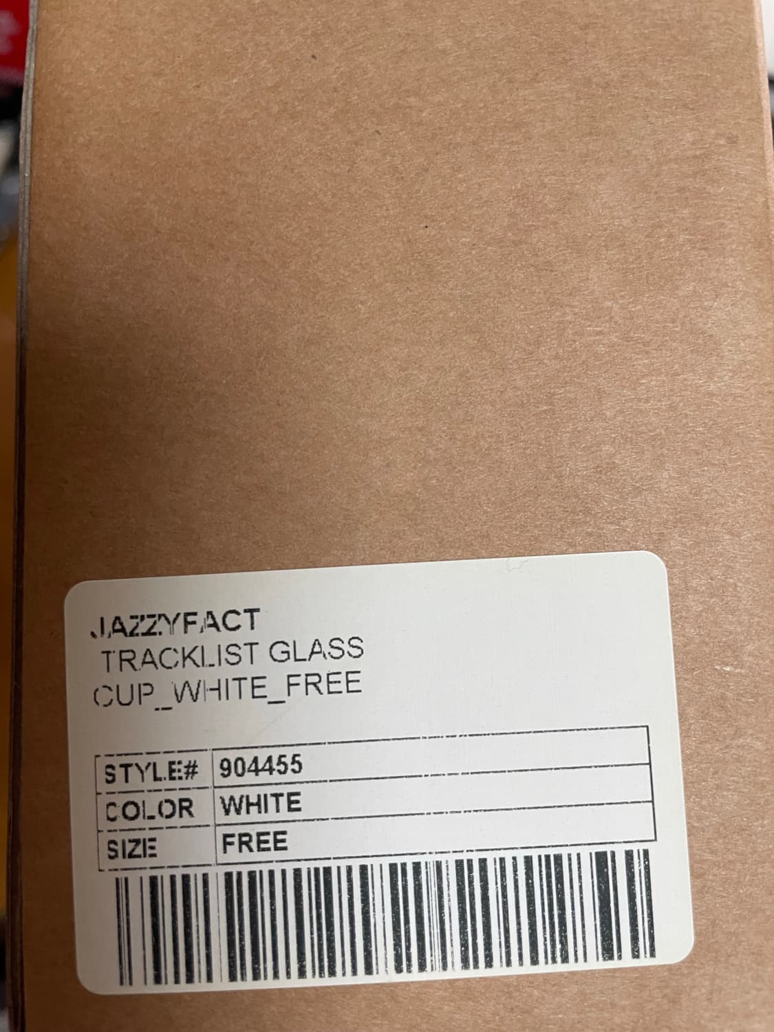 빈지노 재지팩트 1집 10주년 기념 글라스 컵 상품이미지3