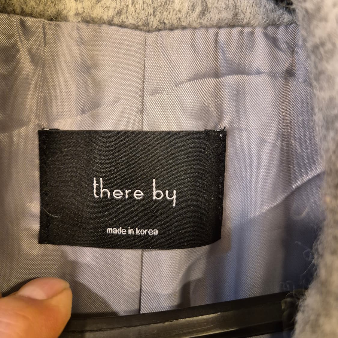 여성-FREE 모헤어 울 그레이  더블롱코트  상품이미지3