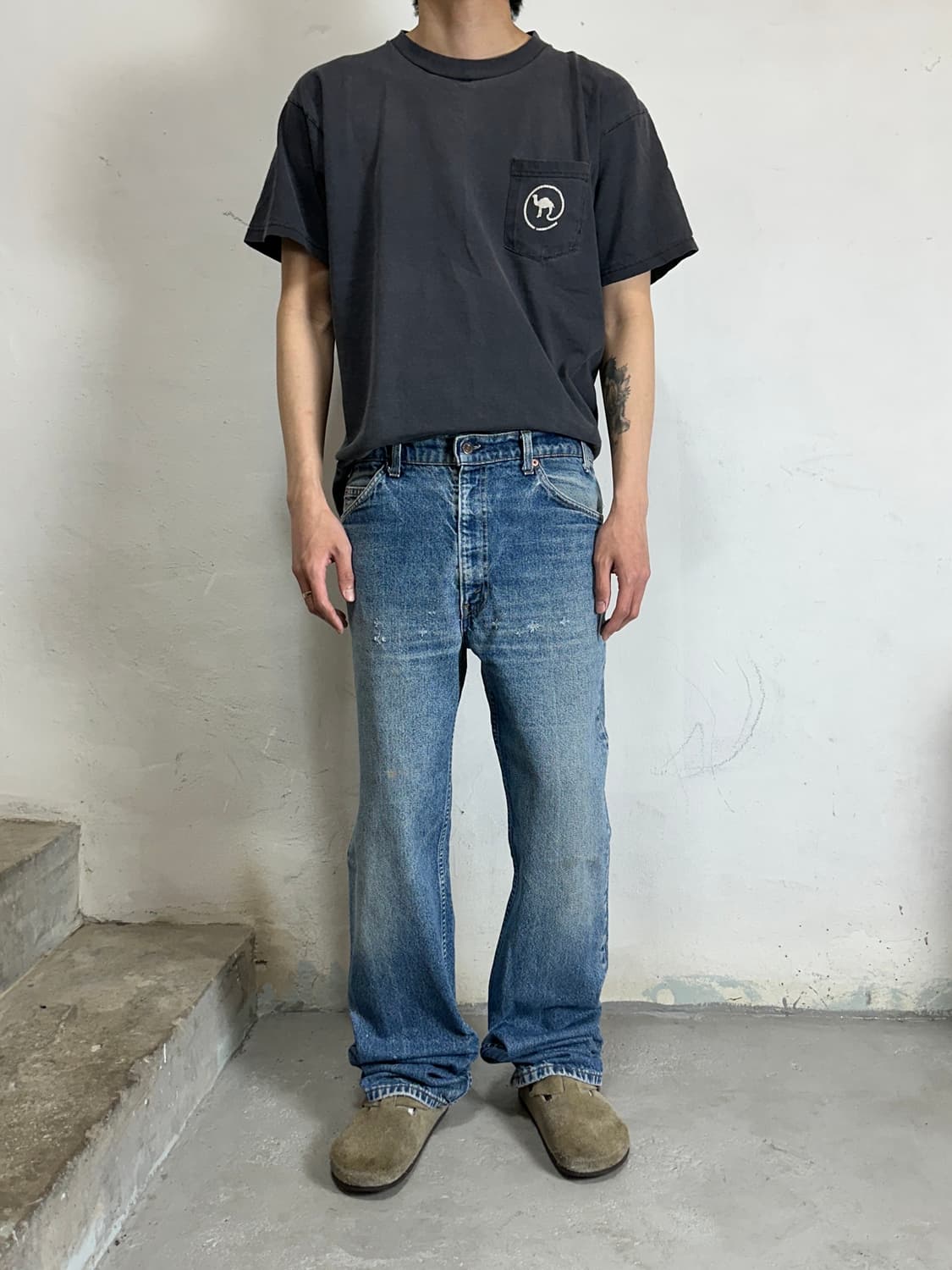 90's USA 빈티지 리바이스 517 오렌지탭 부츠컷 상품이미지2