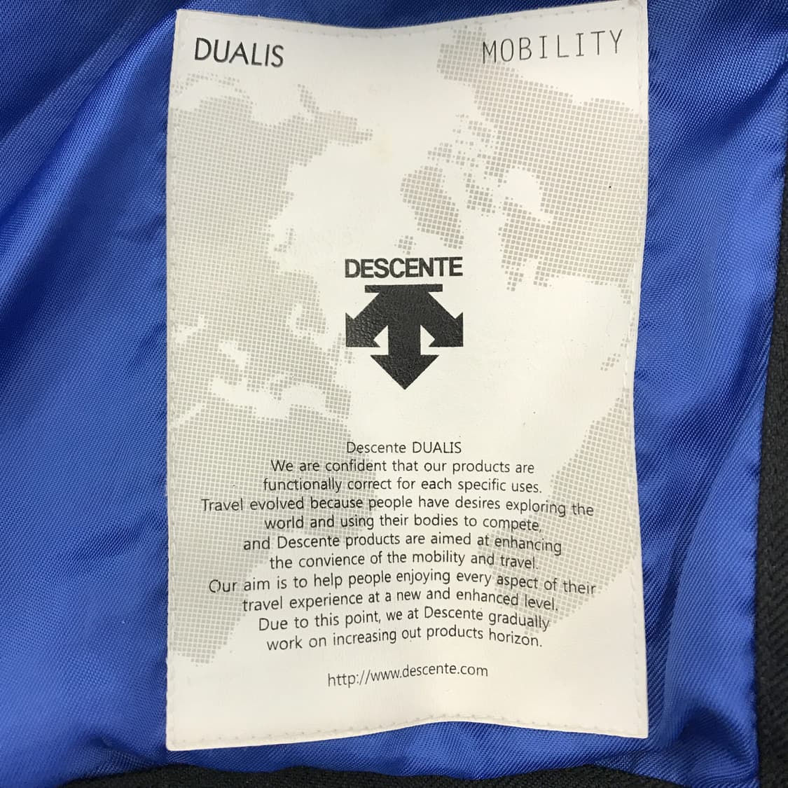 데상트 듀얼리스 2in 1 바람막이 패딩점퍼 [100] 상품이미지7