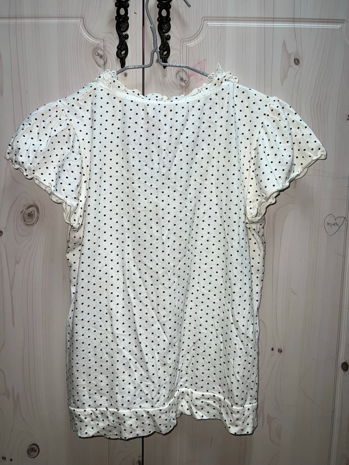 페어리 모리걸 도트 레이스 티  상품이미지2