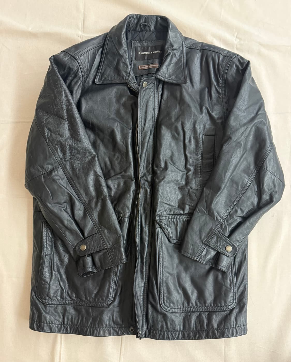 D'HOMME A HOMME 가죽 자켓 상품이미지1