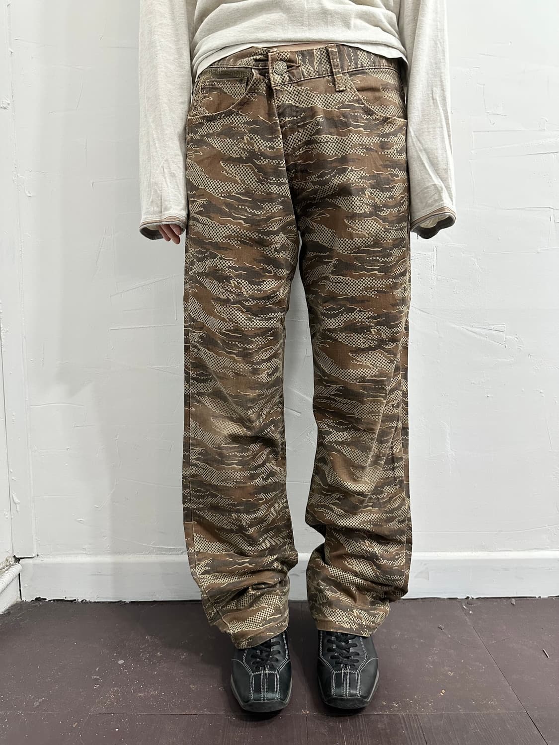 blue way camo pants 상품이미지1