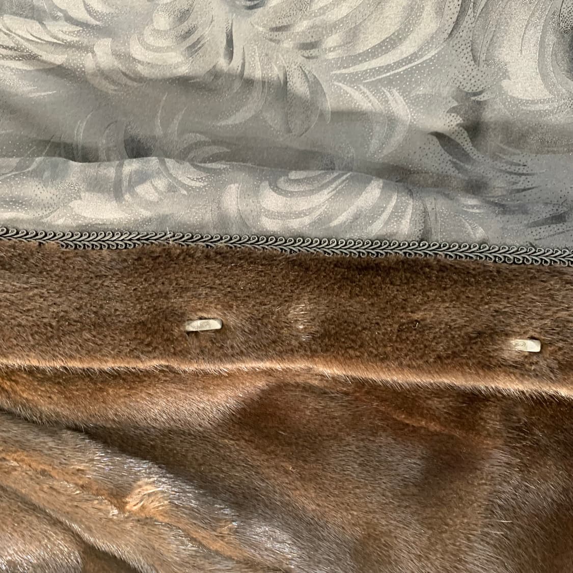 쿠치니 블랙그라마 밍크코트 상품이미지7