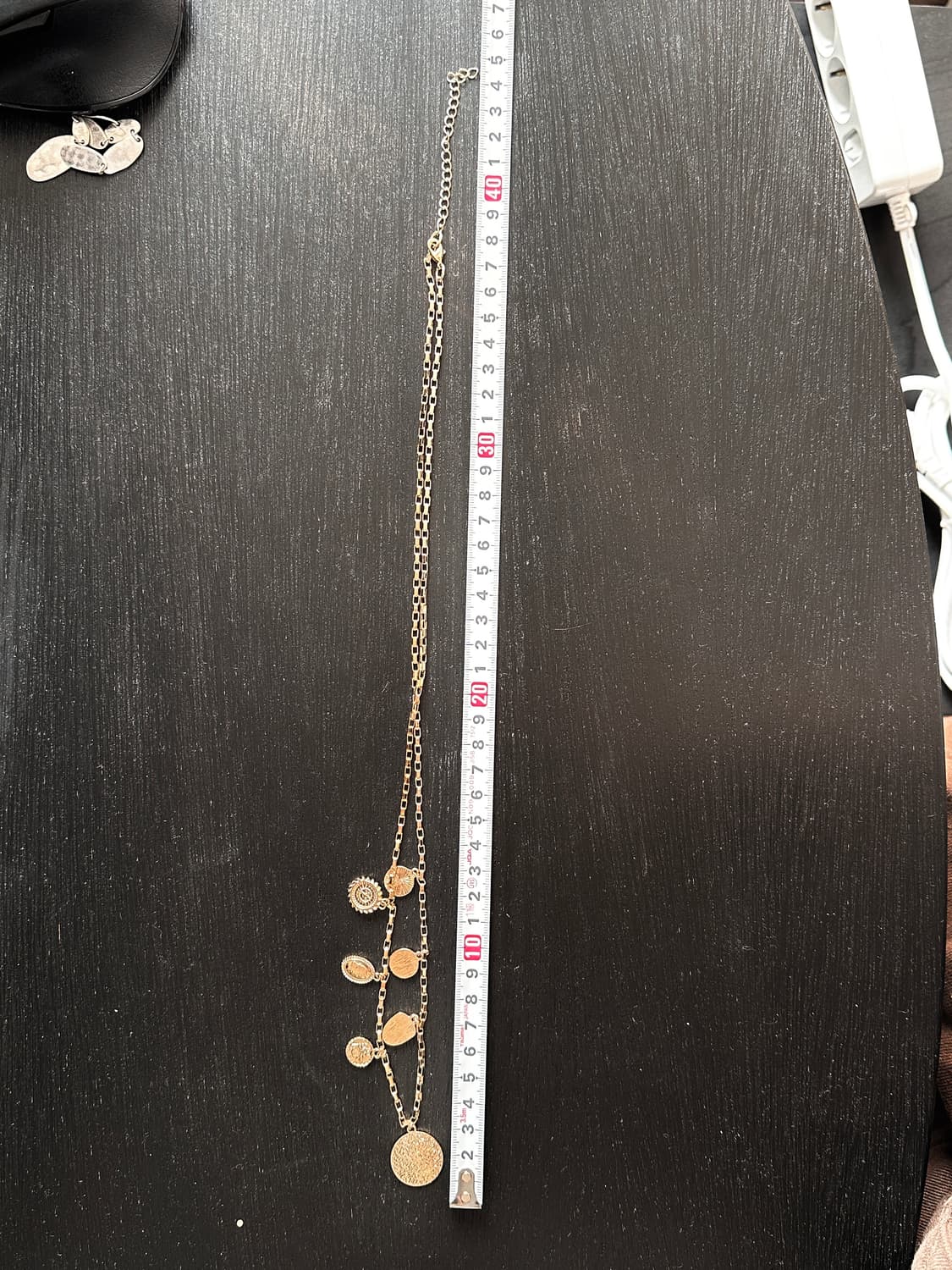 zara 골드 드롭 네크리스 상품이미지3