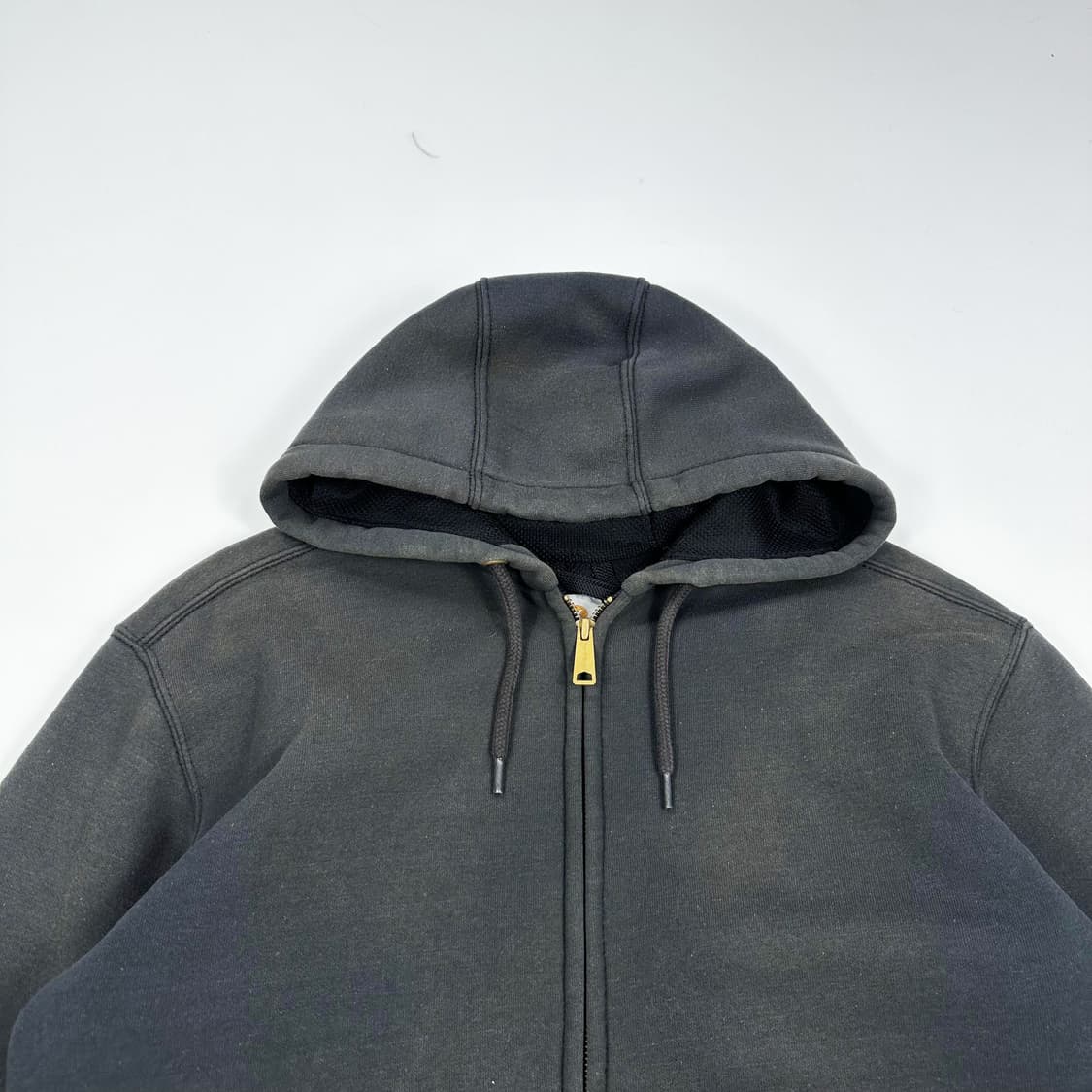 칼하트 OG 레인디펜더 썬 페이드 써멀 후드집업 챠콜 S 상품이미지2