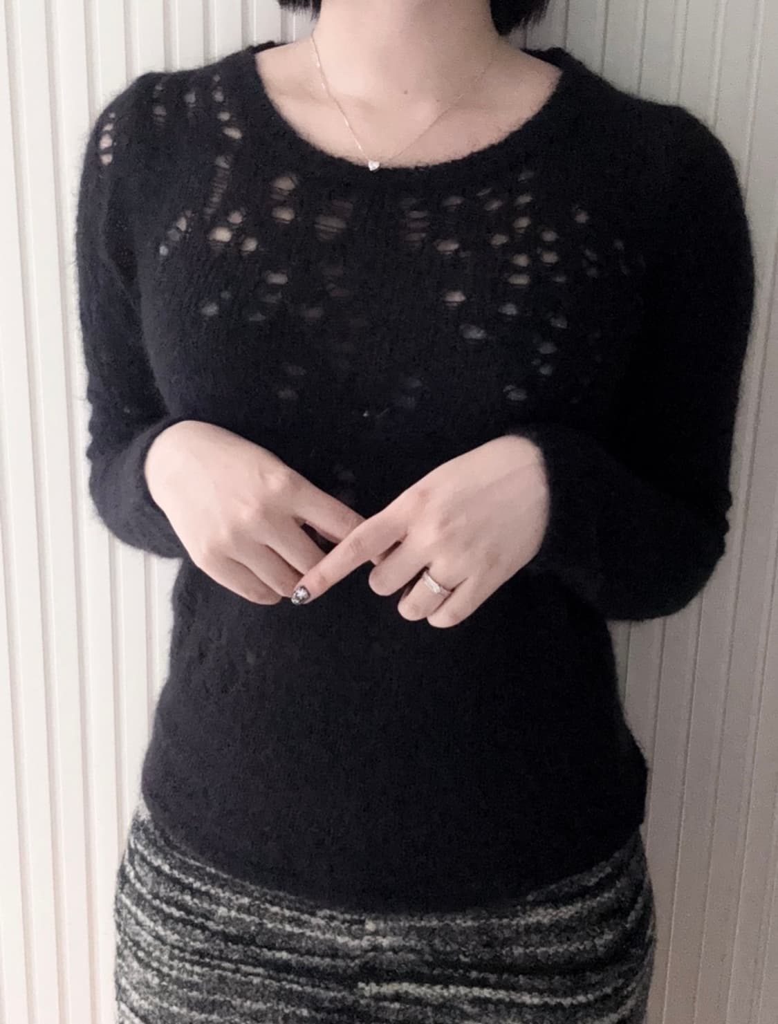 이자벨마랑 그물망 니트 상품이미지8