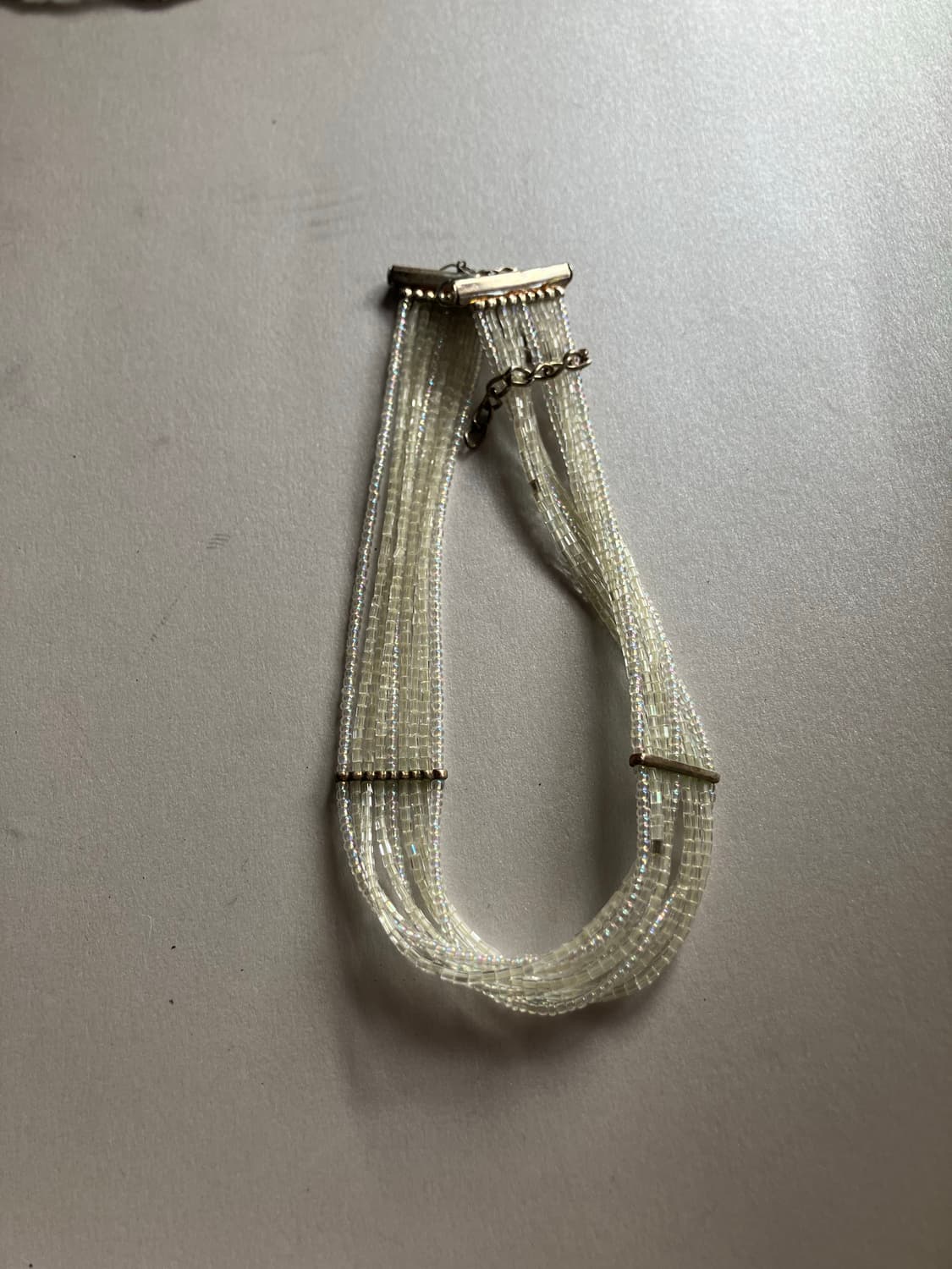 홀로그램 비즈 초커 상품이미지1