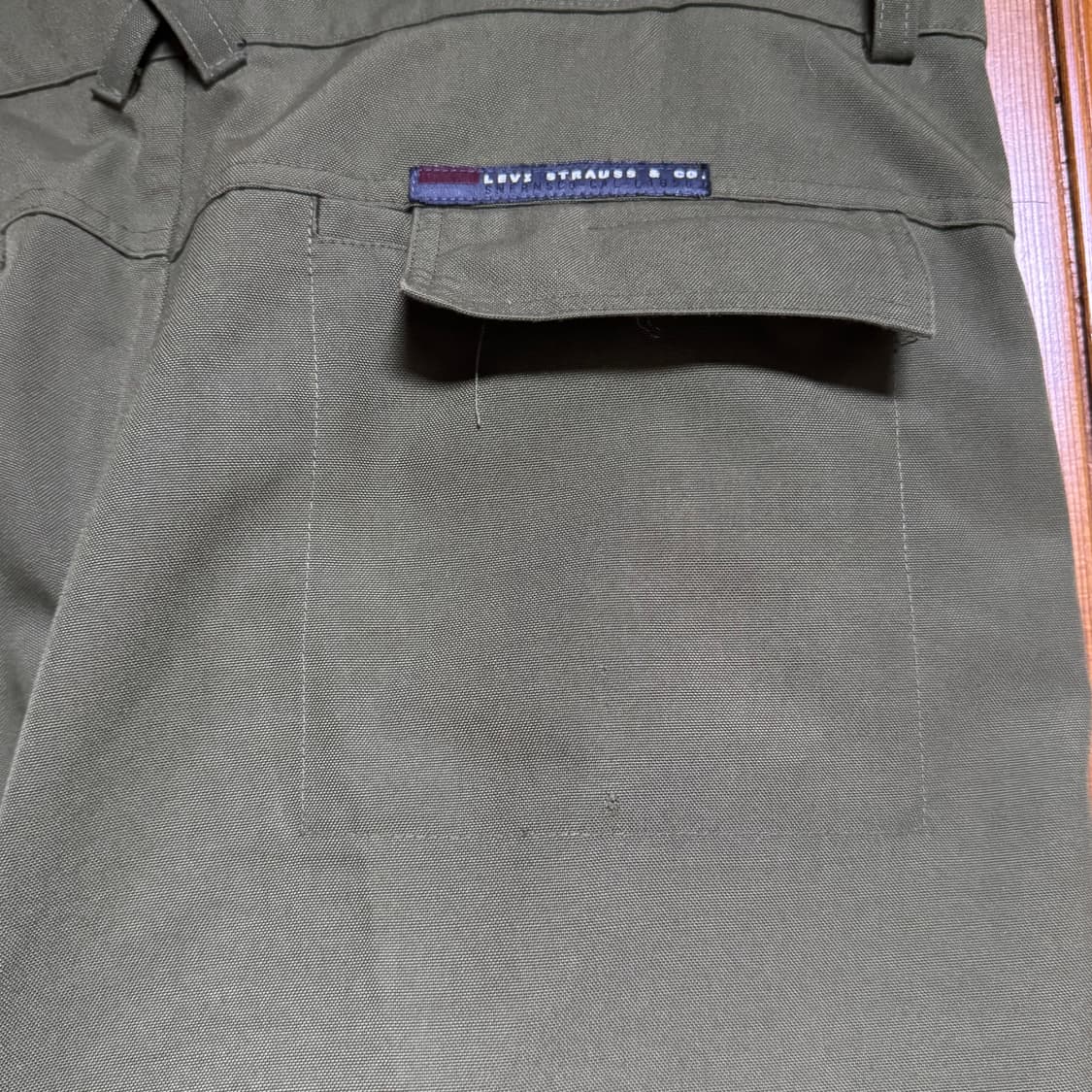 유럽 빈티지 90s 리바이스 ALL-DUTY 워크 팬츠 고프코어 올리브  상품이미지7