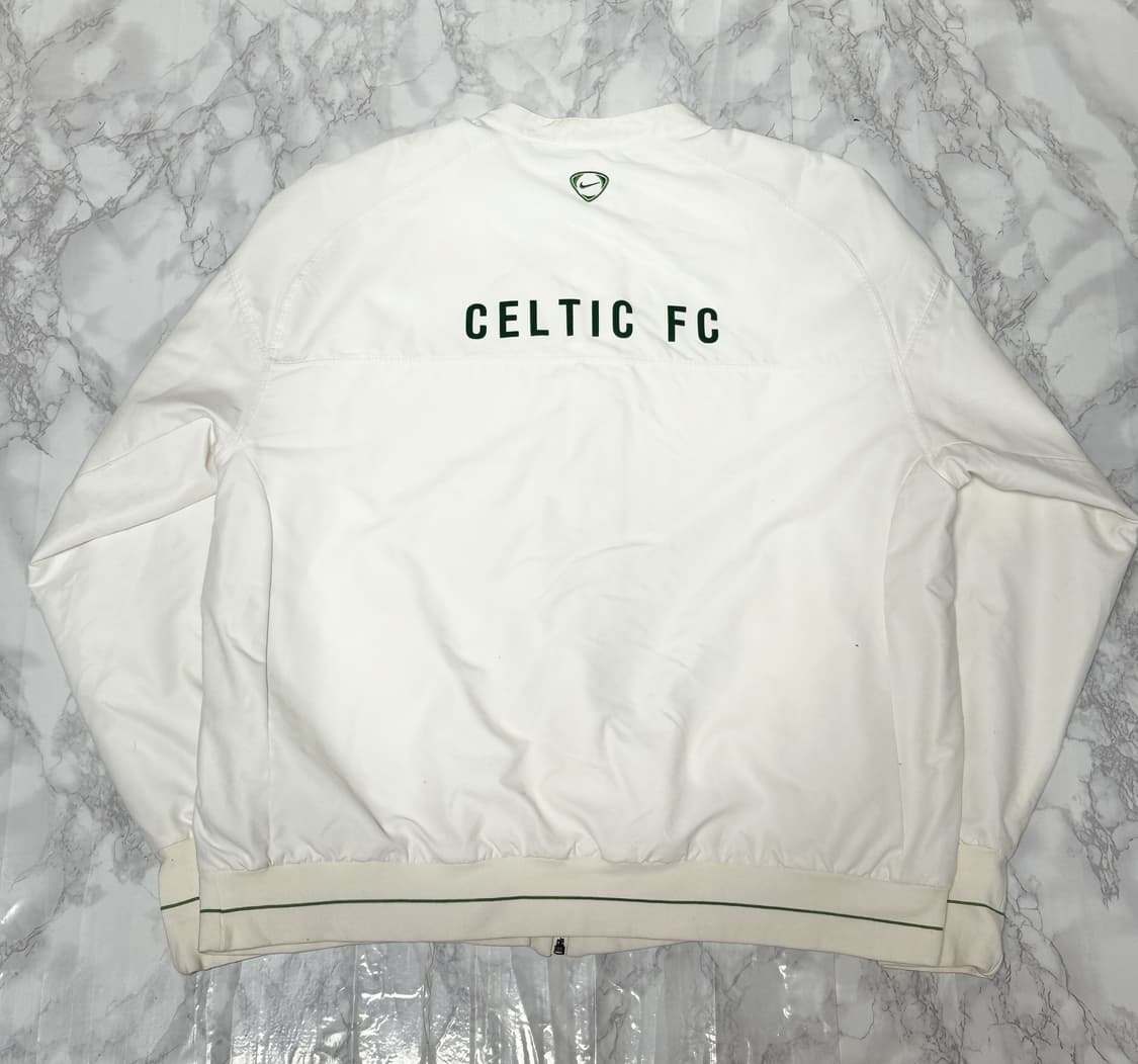 XL 나이키 셀틱 09-10 흰초 바람막이 오버핏 자켓 상품이미지2