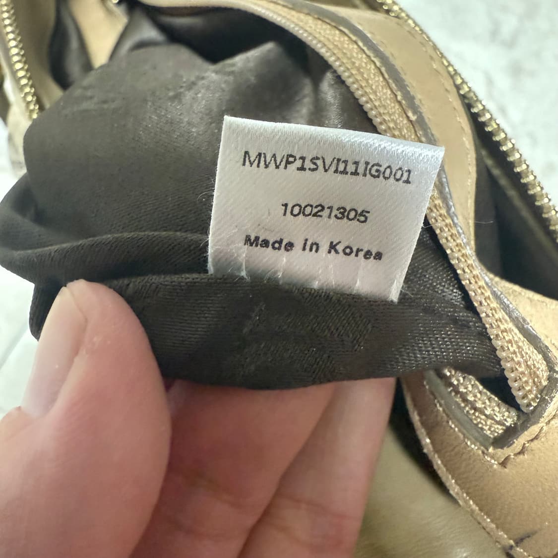 Mcm 베이지 비세토스 토트백 정품 상품이미지5