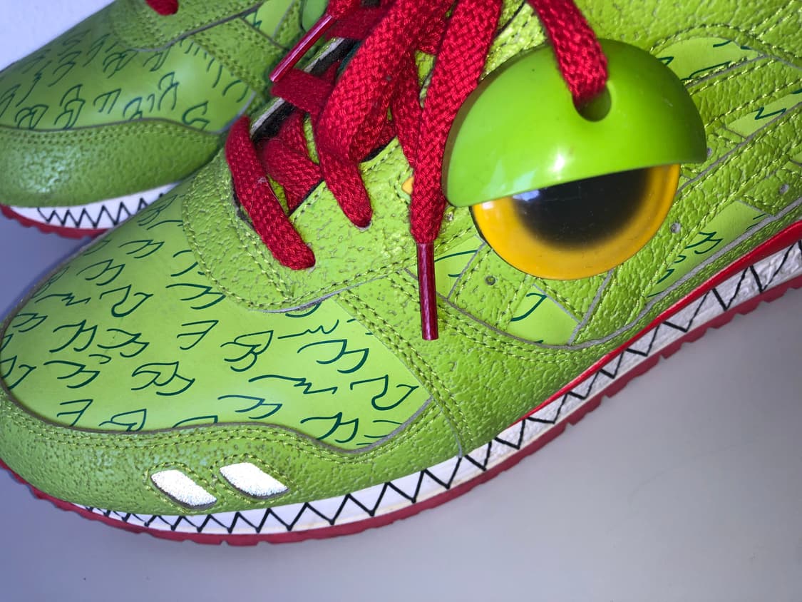 아식스 Asics X ALIFE 젤 라이트 III 그린 몬스터 275 상품이미지7