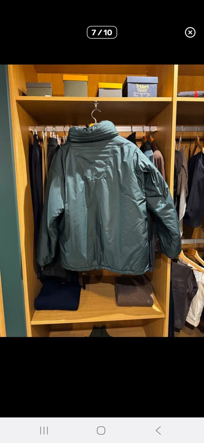 나나미카 21FW 인슐레이션 패딩 그린 상품이미지6