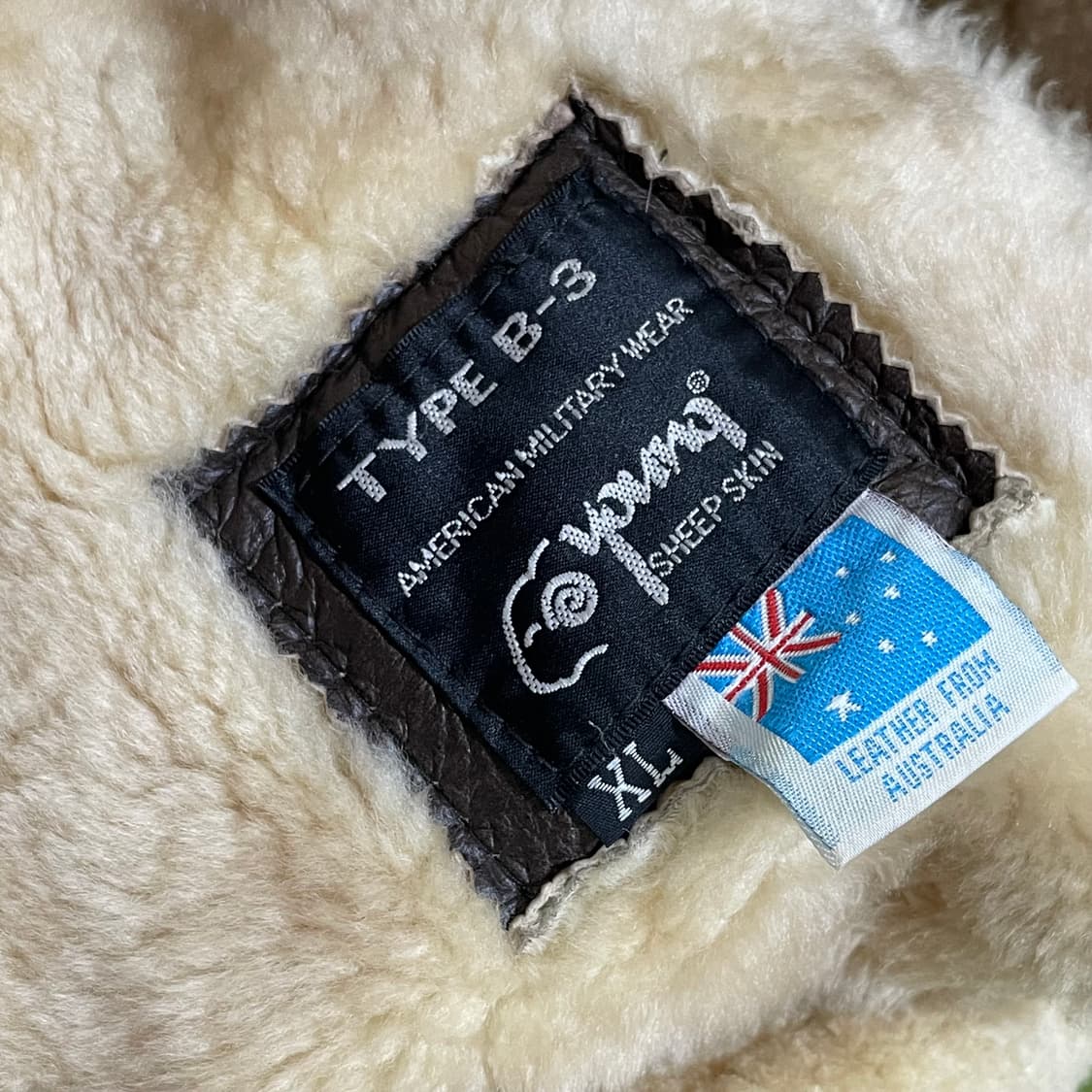 빈티지 양가죽 b-3 무스탕 자켓 상품이미지6