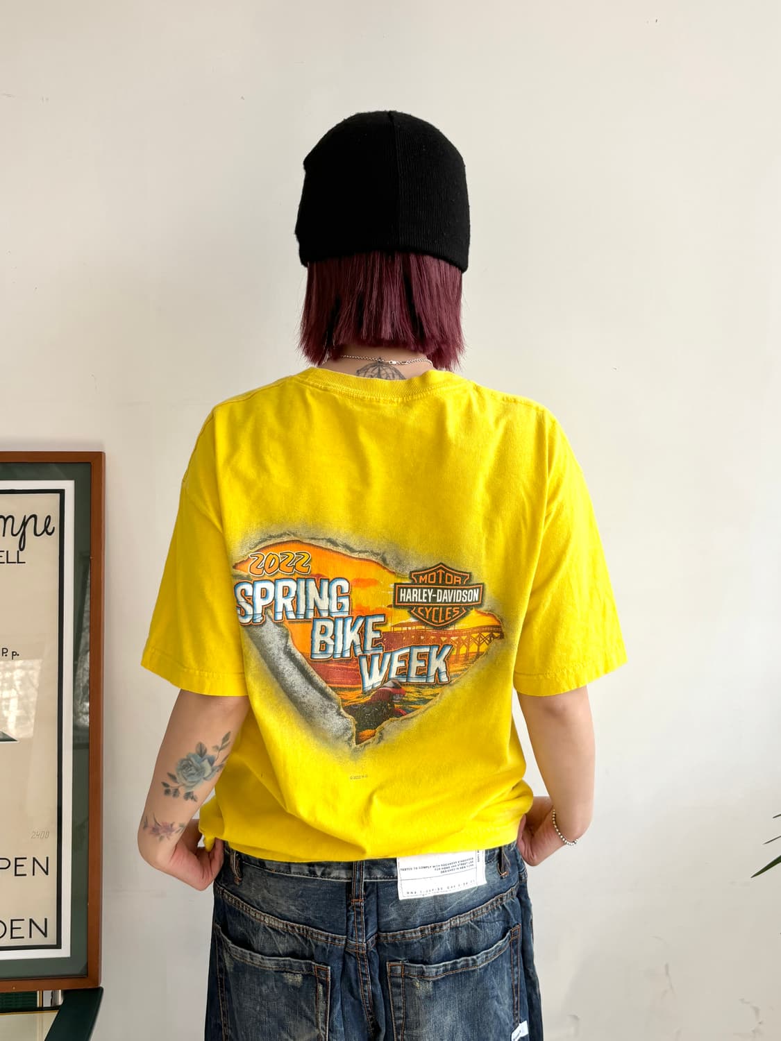 90’s Harley-Davidson 반팔 티셔츠  상품이미지1