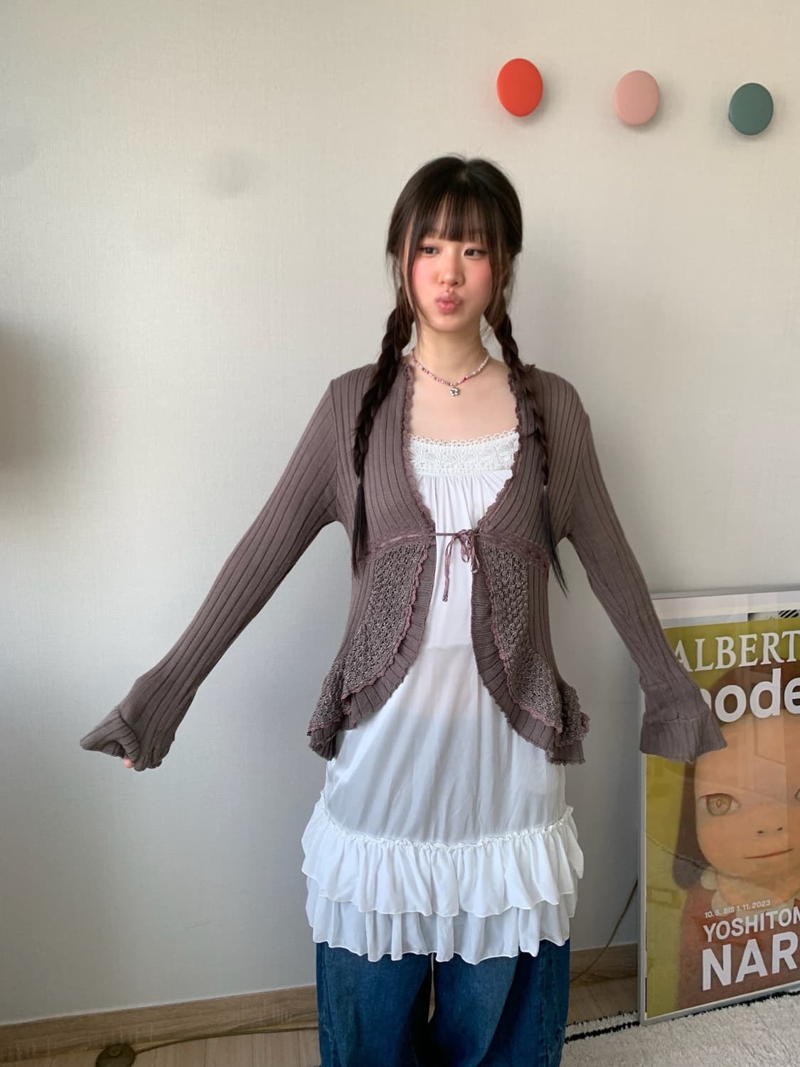 frill layered dress 상품이미지2