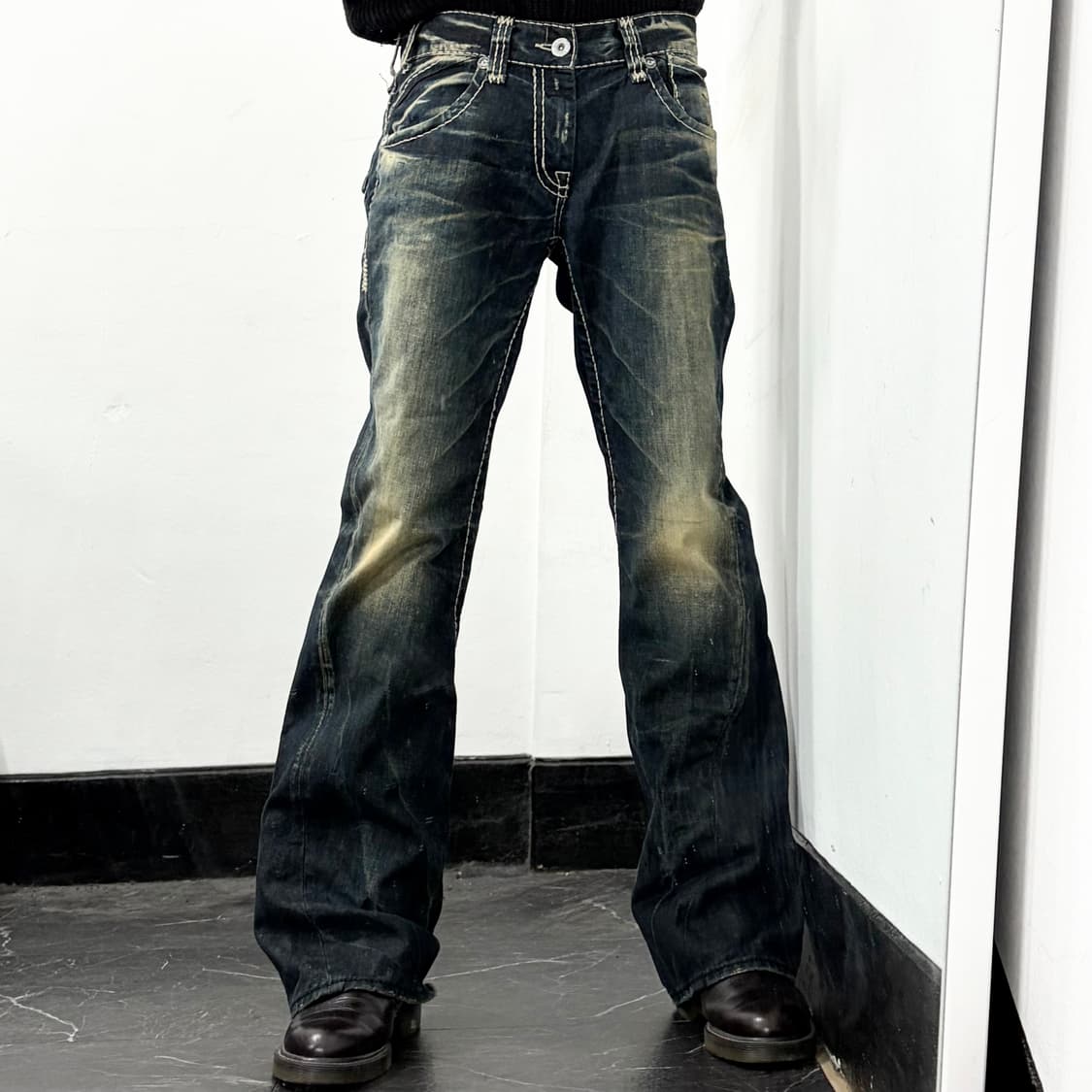 버커루 부츠컷 데님 팬츠 상품이미지3