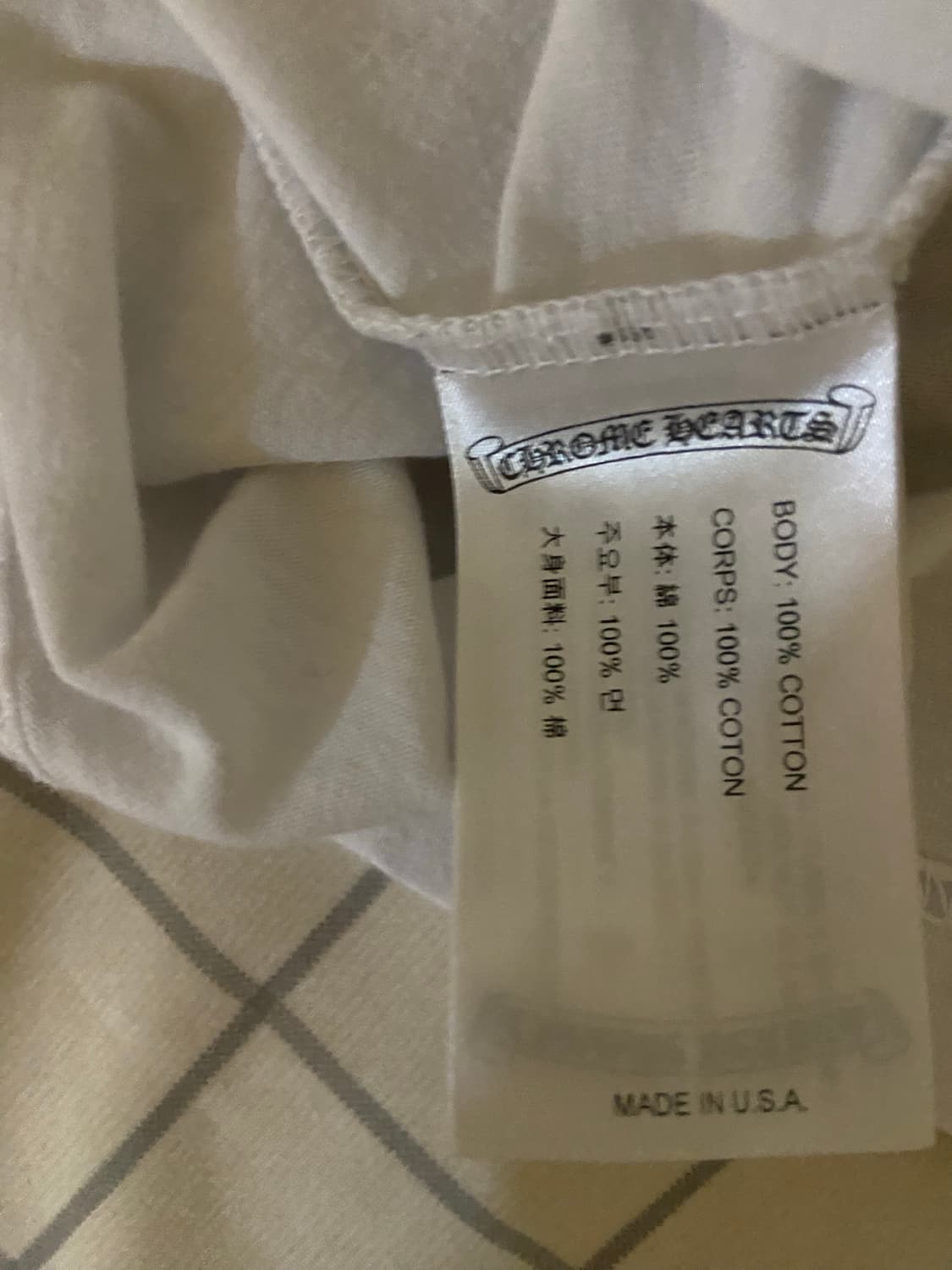 크롬하츠 홀스슈 반팔 사이즈 l 상품이미지7