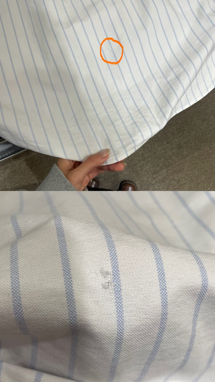 (M) POLO 폴로 랄프로렌 스트라이프 셔츠 블레이크 상품이미지9