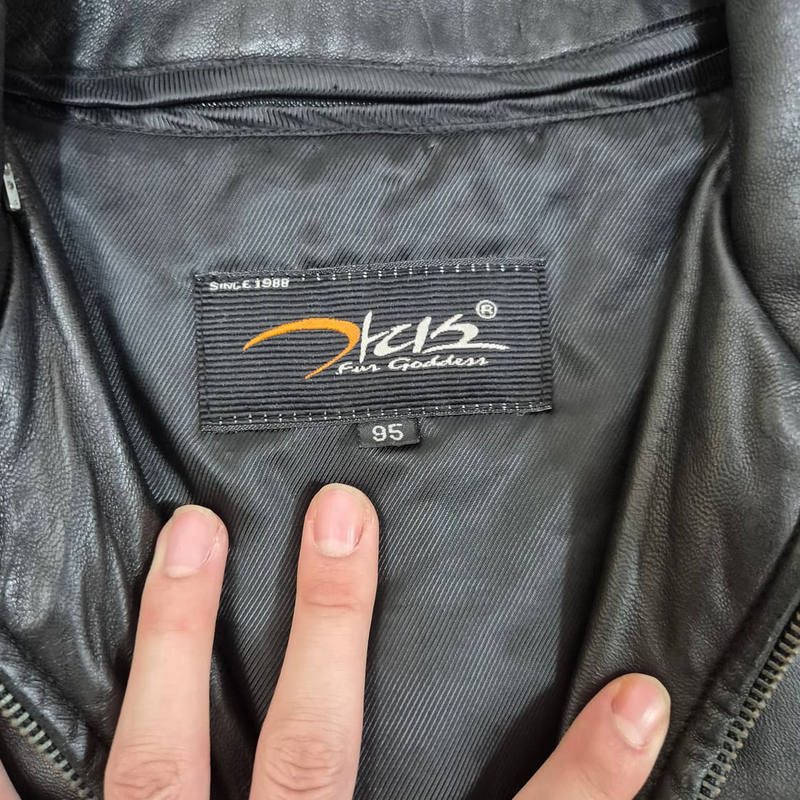 가디스 싱글라이더 가죽자켓 상품이미지4