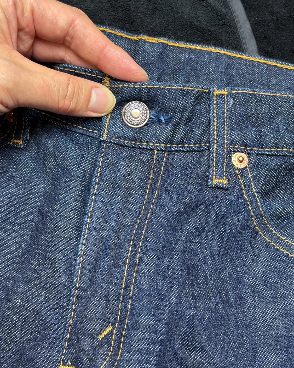일본빈티지 LEVI'S 553 데님 상품이미지4