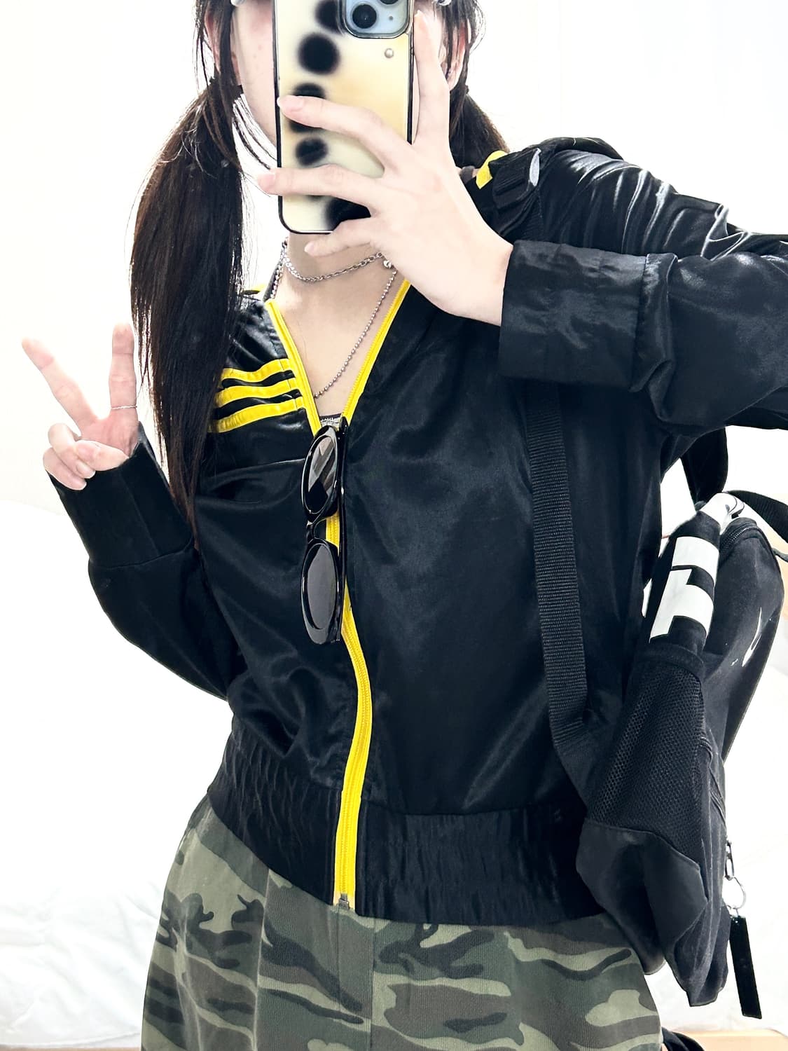 아디다스 자수로고 블랙 후드집업 상품이미지1