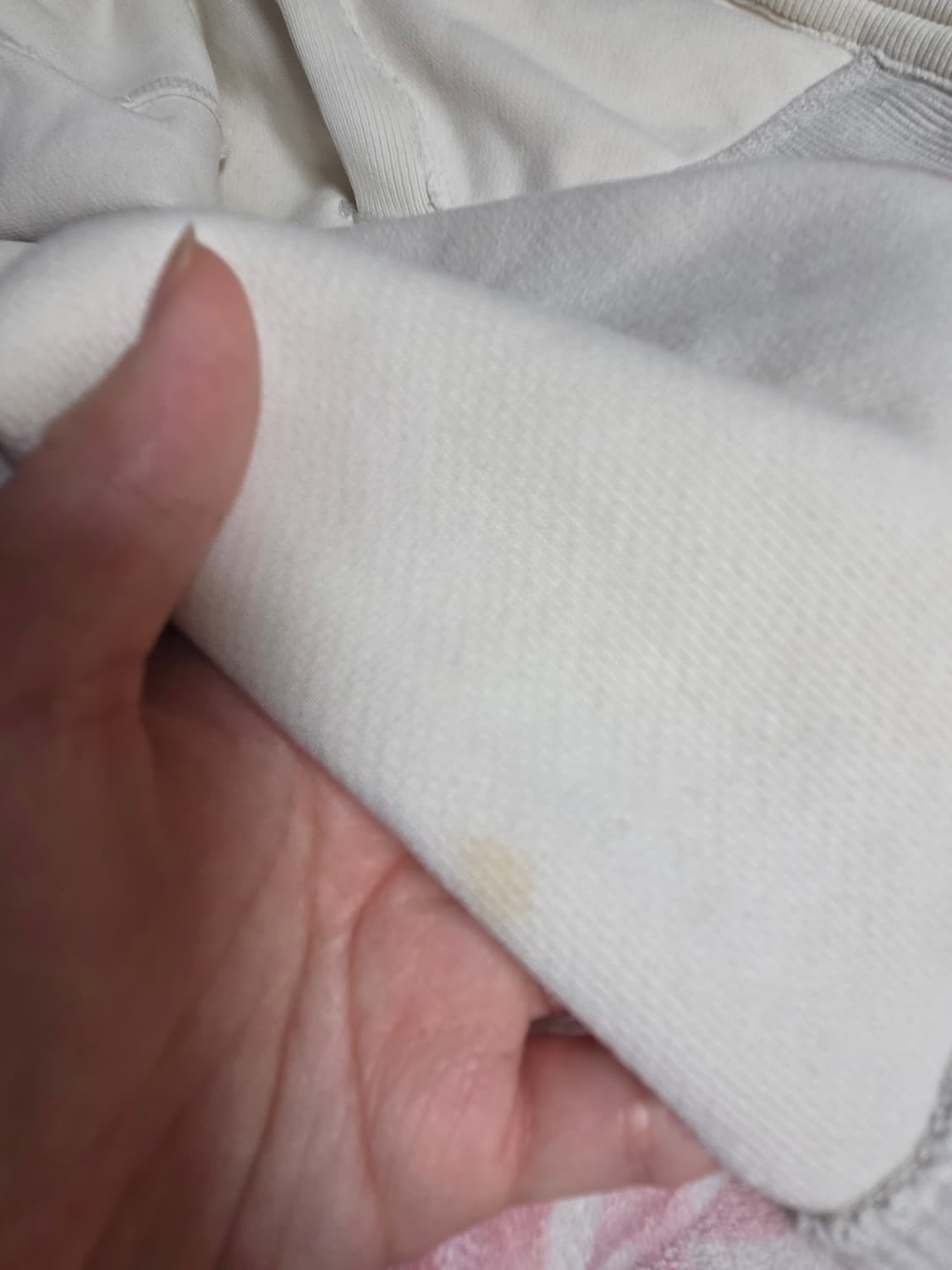 아베크롬비 화이트 후드집업 XL 상품이미지2