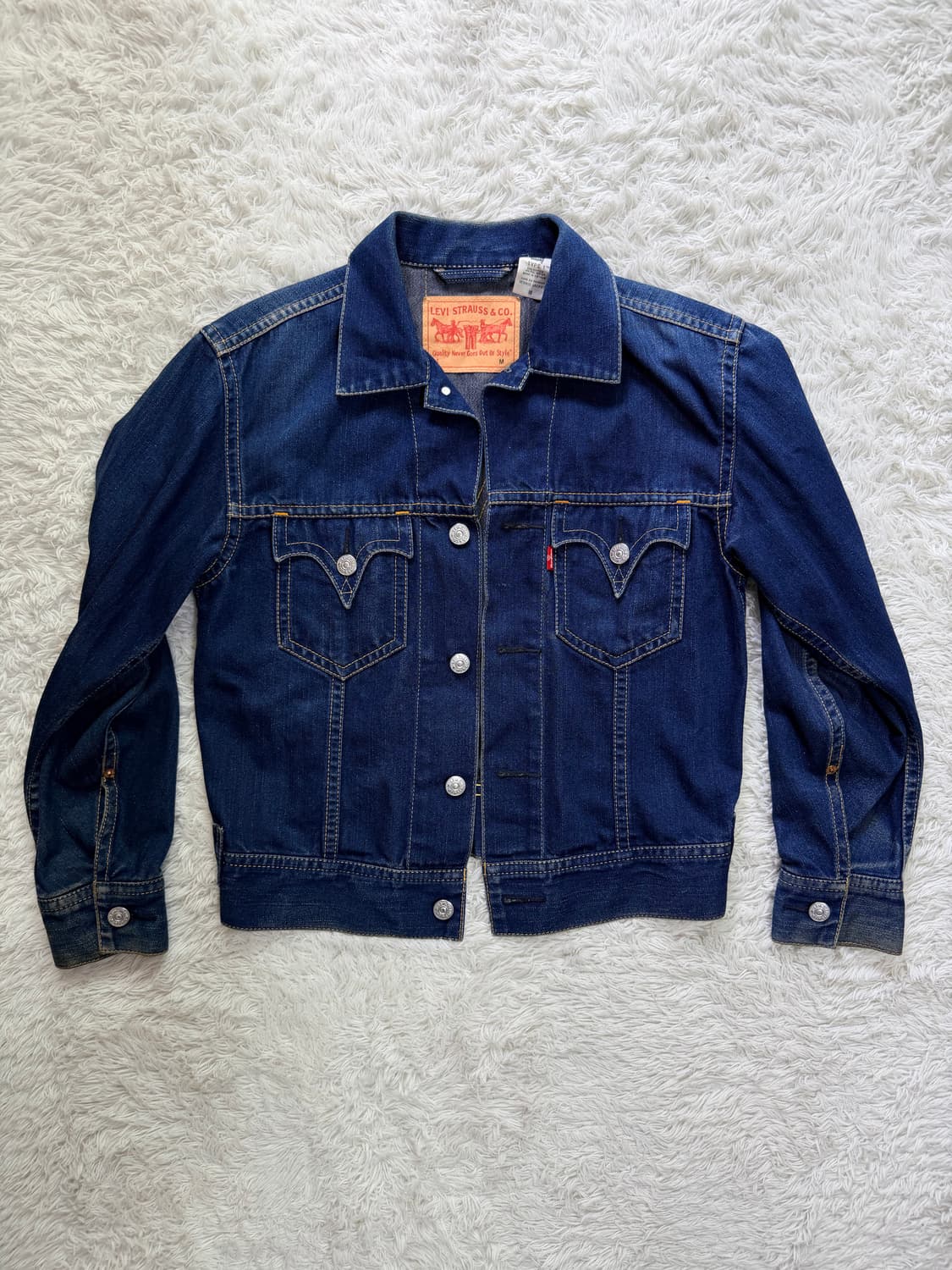 Levi's Type 1 TM 아이코닉 데님 자켓 (M사이즈) 상품이미지6