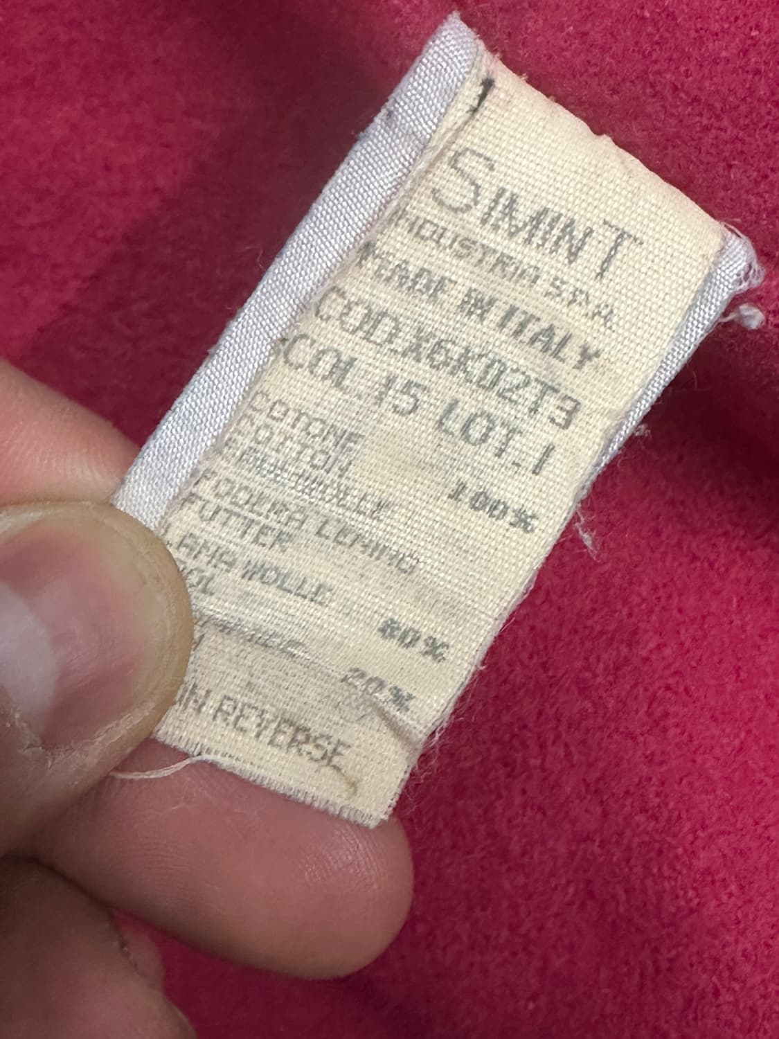 80s Armani Jeans 데님 초어 자켓 XL 상품이미지9