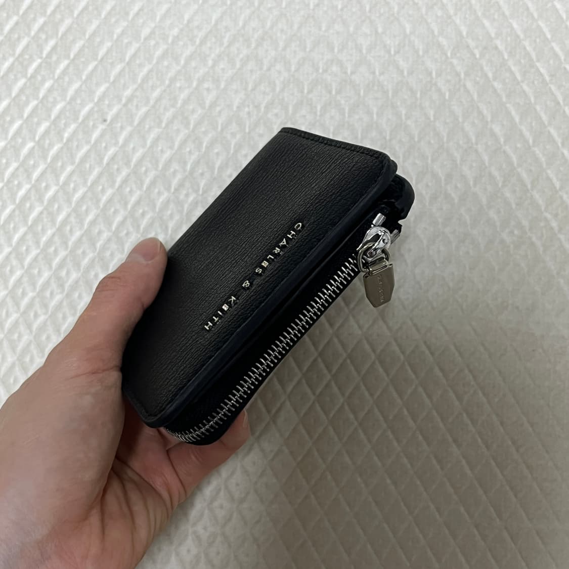 찰스앤키스 반지갑 블랙 상품이미지5
