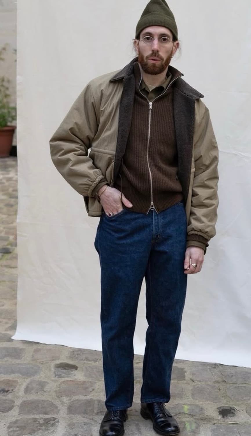 Dreprojet Z cardigan 브라운 3 상품이미지2