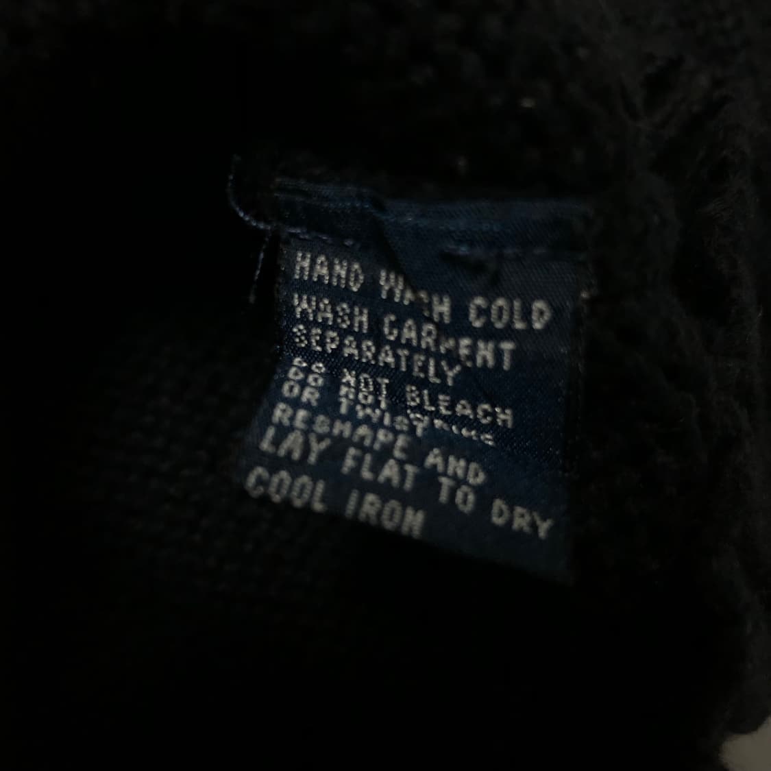 폴로 랄프로렌 니트 라운드 블랙 깔끔 상품이미지5