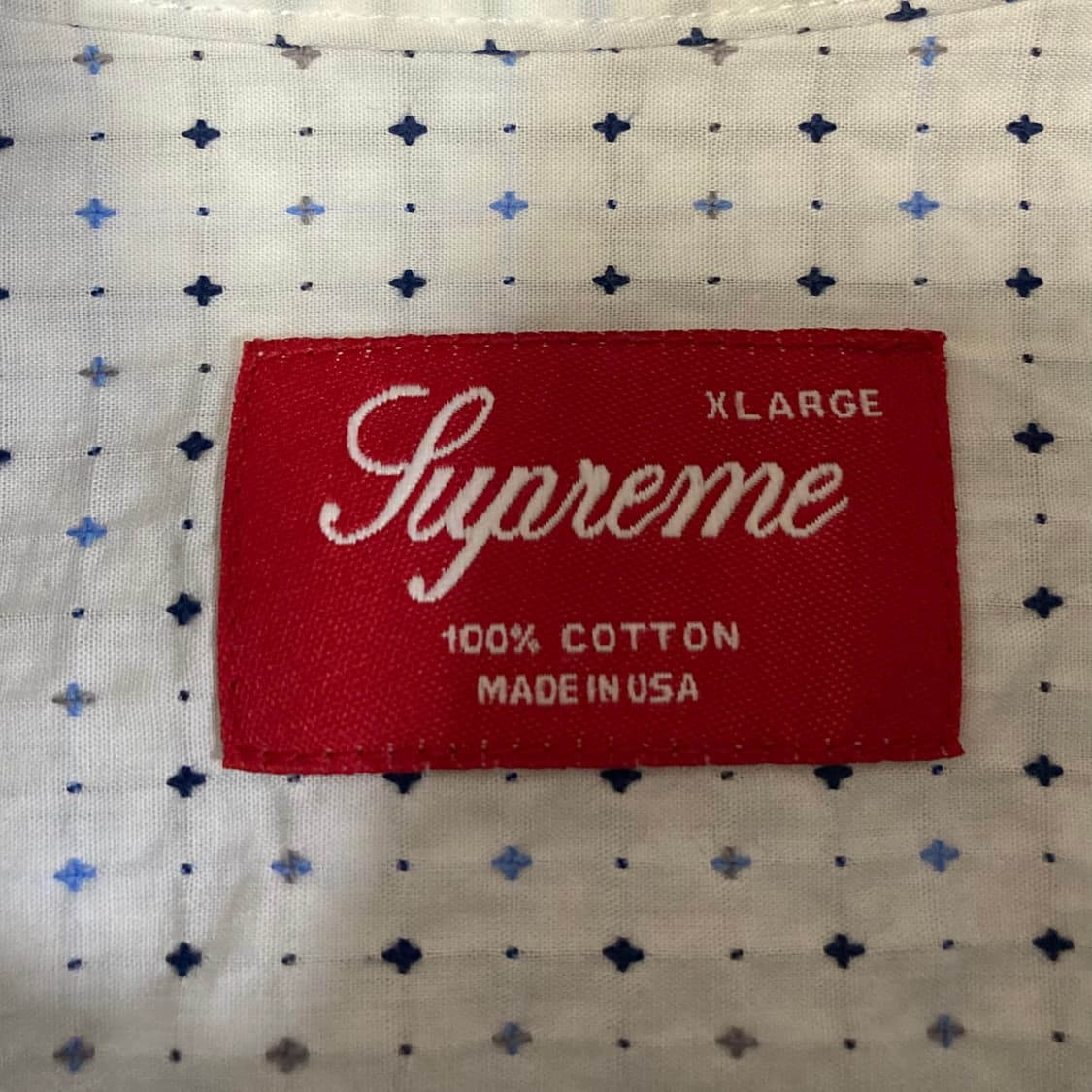 (XL) 00s슈프림 반팔 셔츠 made in USA 상품이미지6