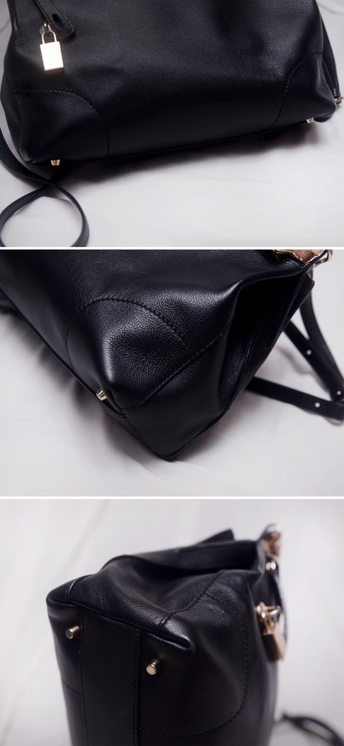 훌라 (FURLA) 파이퍼 럭스 송치 레더 원핸들 토트.숄더백 상품이미지6