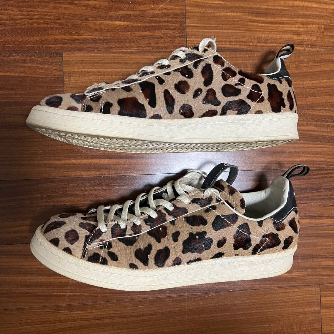 아디다스 ObyO 카즈키 쿠라이시 레오파드 80s 캠퍼스 상품이미지3