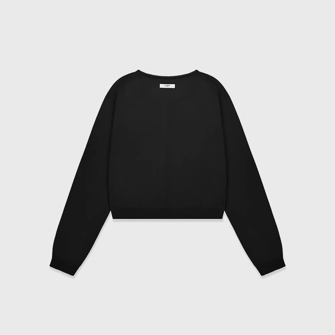 GLOWNY 글로니 g 클래식 루즈핏 가디건 블랙  상품이미지3