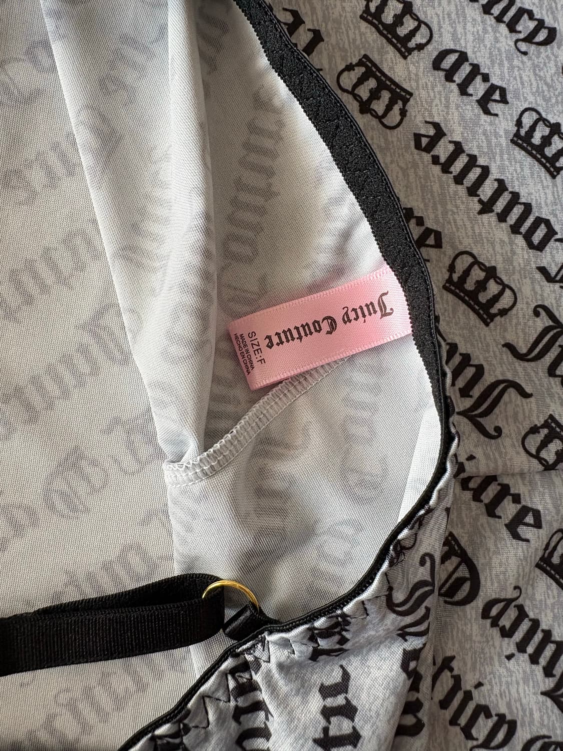 쥬시꾸뛰르 슬립 잠옷 원피스  상품이미지4