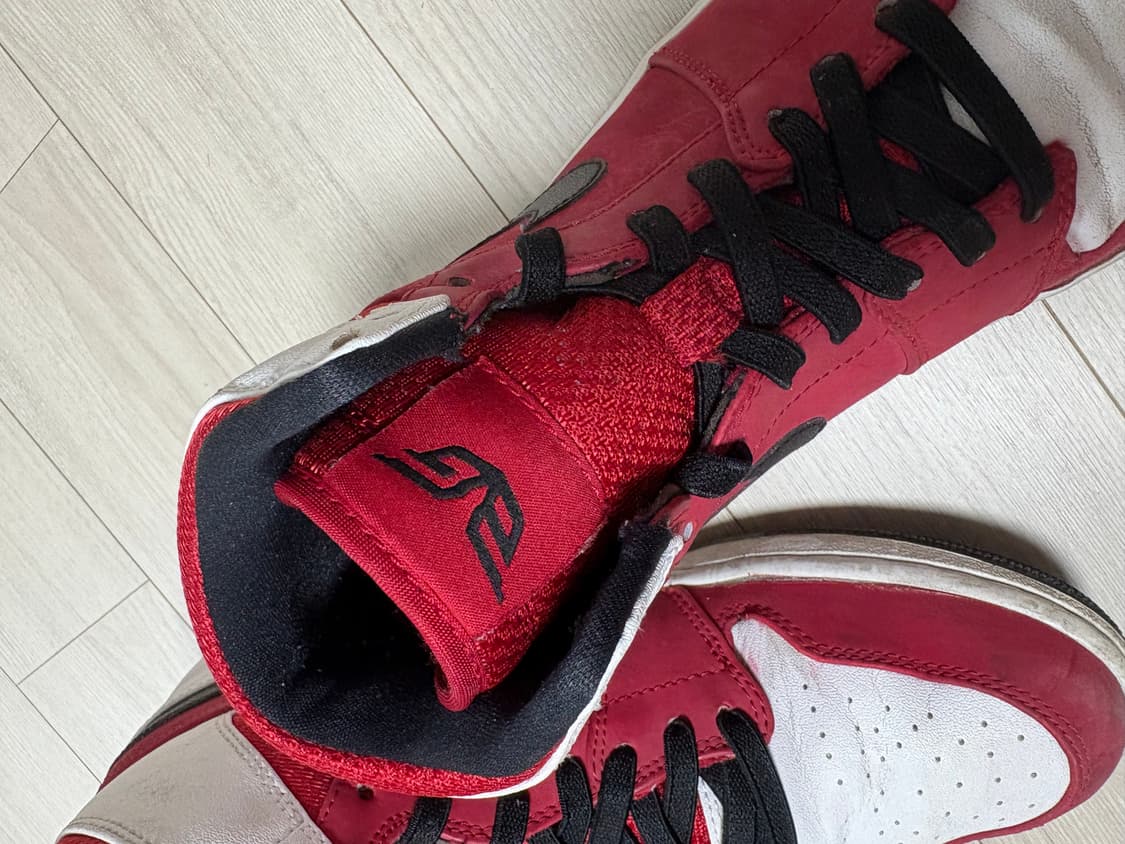 나이키 조던1 레드 빈티지 265 상품이미지7