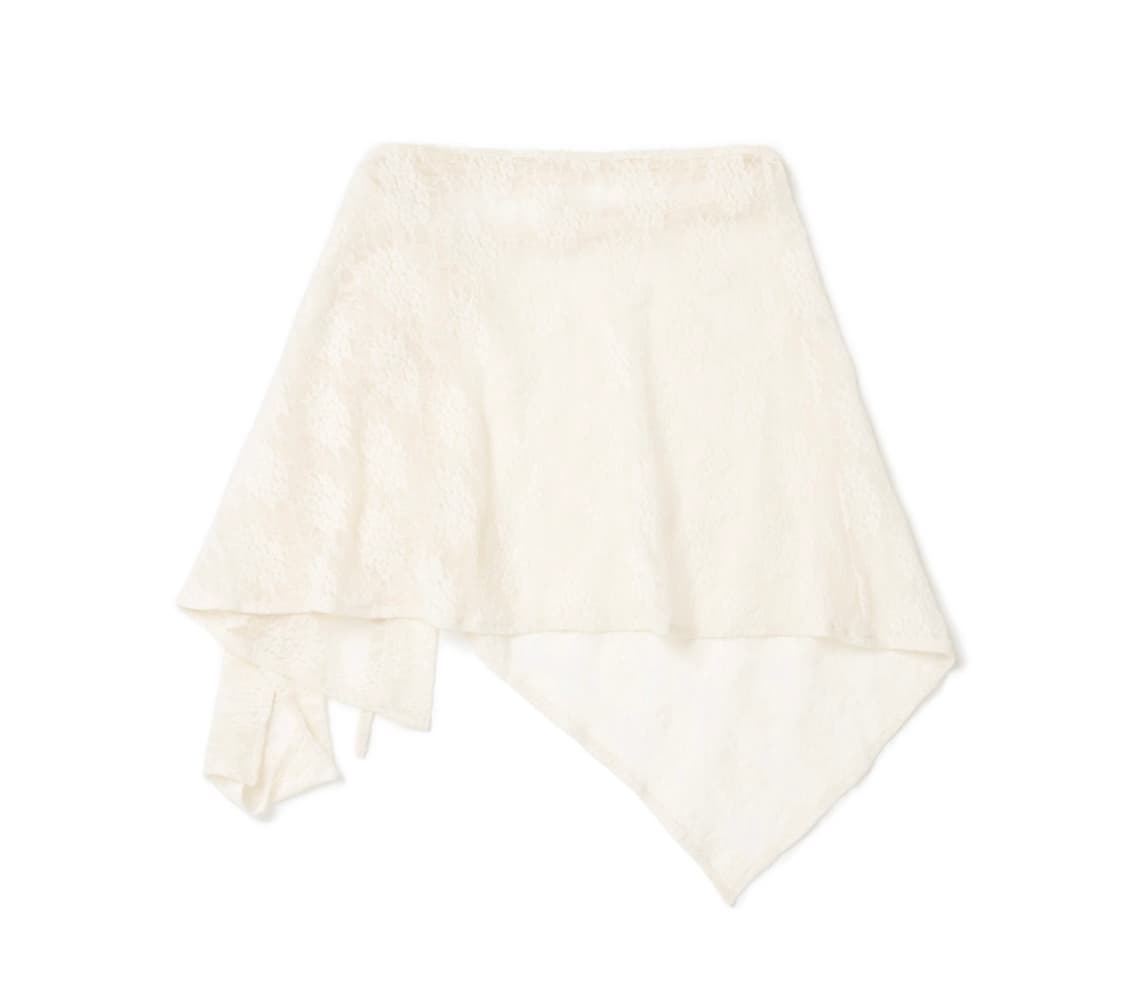 밀로우먼 레이스 랩 스커트 아이보리 상품이미지3